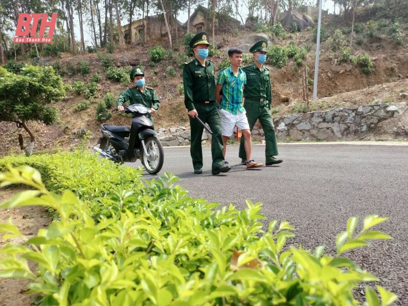 Đồn Biên phòng Pù Nhi bắt quả tang đối tượng tàng trữ ma túy trái phép