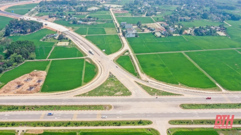 Phấn đấu ngày 15/4 đưa vào sử dụng nút giao Đồng Thắng đấu nối với cao tốc Mai Sơn - Quốc lộ 45