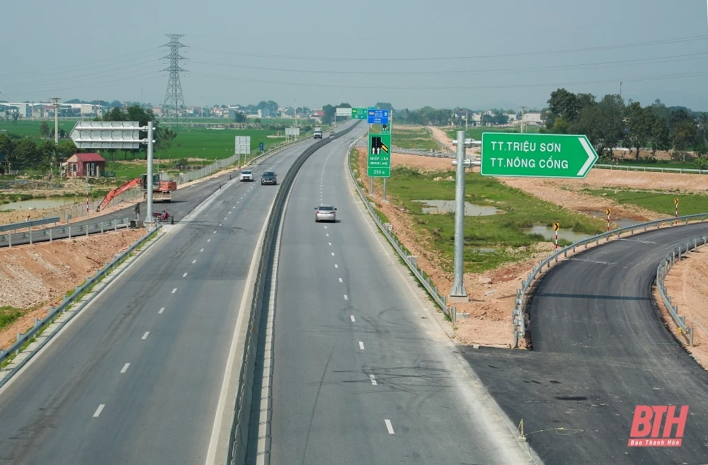 Phấn đấu ngày 15/4 đưa vào sử dụng nút giao Đồng Thắng đấu nối với cao tốc Mai Sơn - Quốc lộ 45