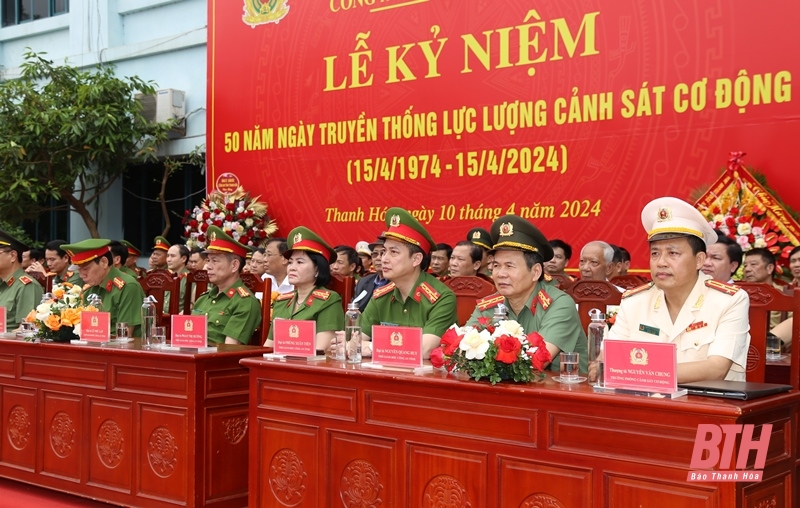 Kỷ niệm 50 năm Ngày truyền thống lực lượng Cảnh sát cơ động