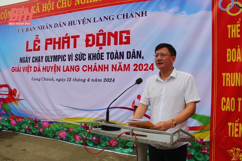 Lang Chánh phát động “Toàn dân rèn luyện thân thể theo gương Bác Hồ vĩ đại”; Ngày chạy Olympic vì sức khỏe toàn dân và Giải việt dã năm 2024