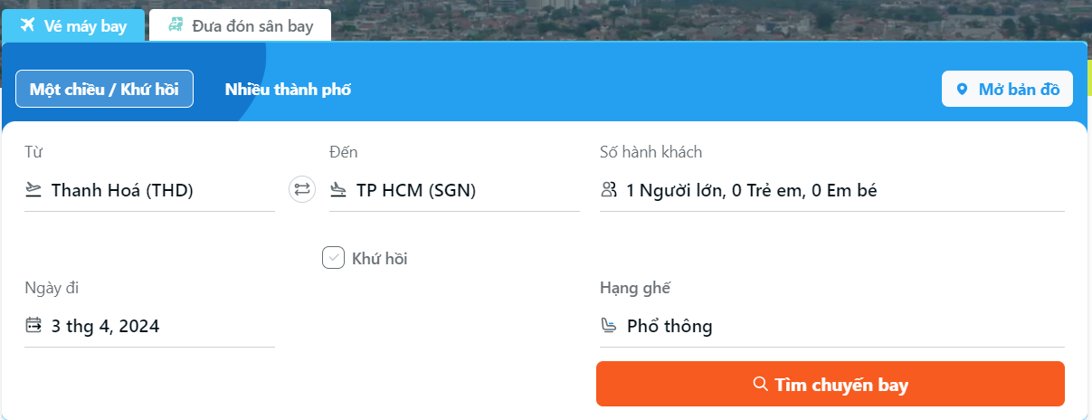 Du lịch Thanh Hóa - Sài Gòn chưa bao giờ dễ dàng đến thế cùng Traveloka