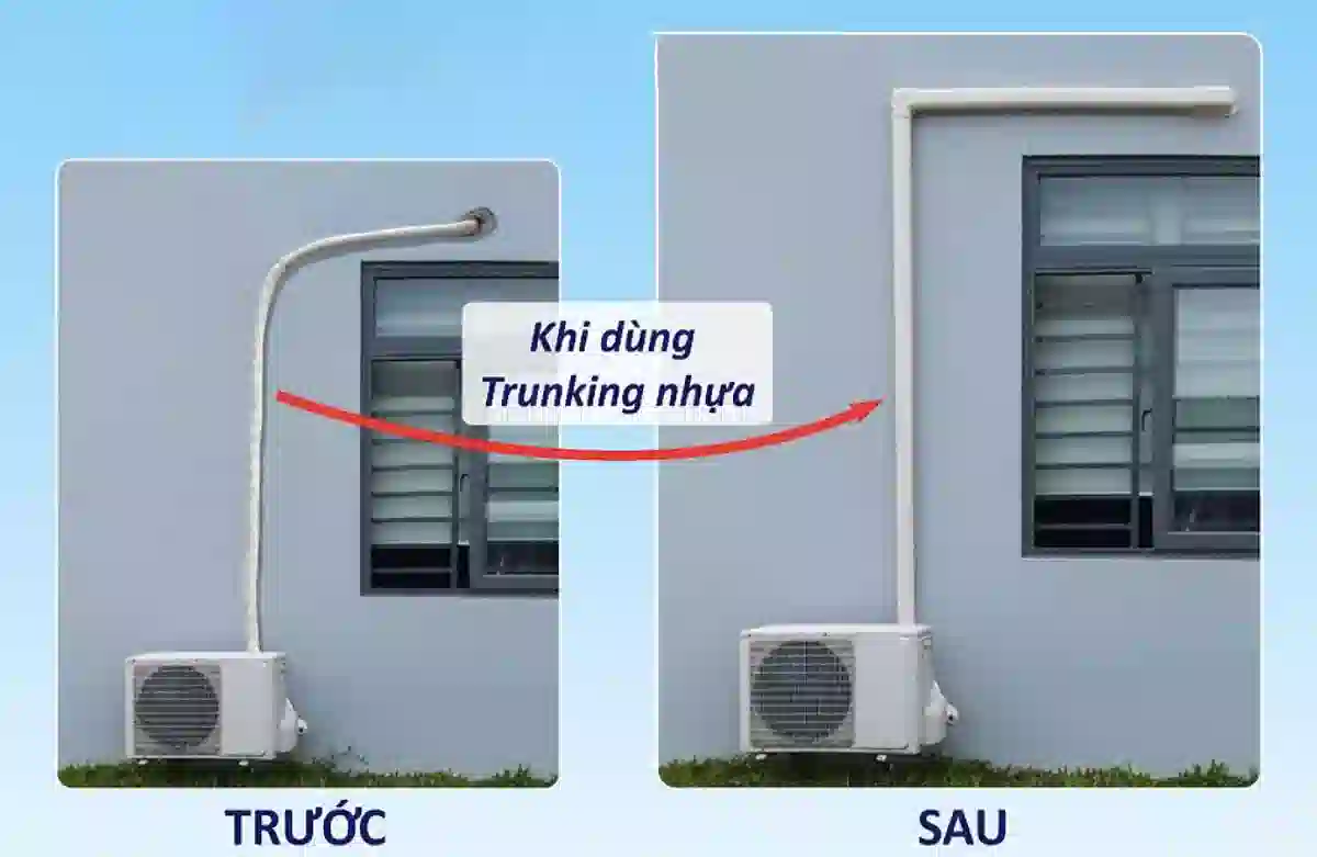 Trunking ống đồng - Giải pháp thẩm mỹ dành cho điều hòa