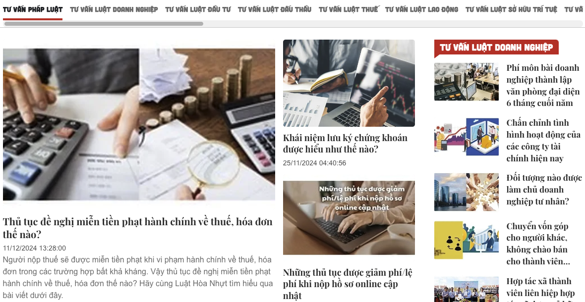 Luật sư Phan Hòa Nhựt - Tiếp nhận tư vấn pháp lý chuyên nghiệp, tận tâm