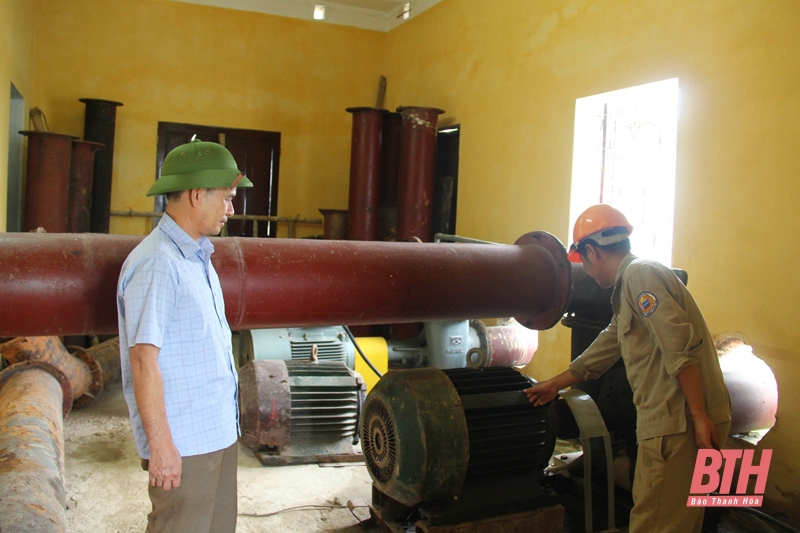 Chủ động phục vụ nước tưới và chống hạn cây trồng vụ chiêm - xuân 