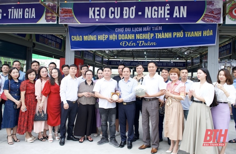 Hiệp hội Doanh nghiệp TP Thanh Hóa thăm, làm việc với doanh nghiệp hội viên