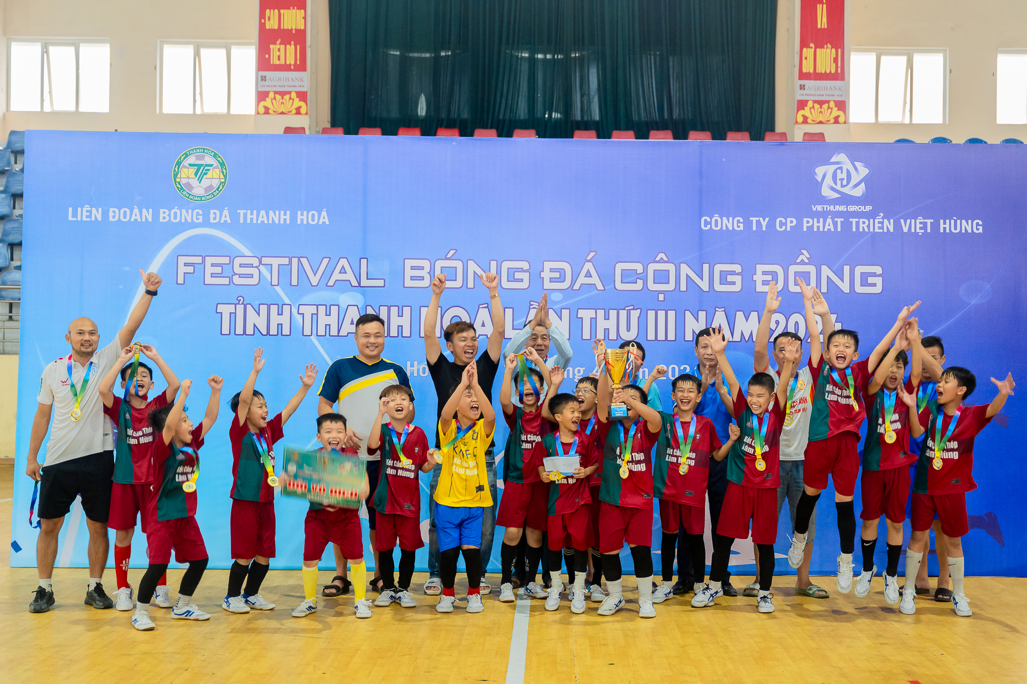 Festival bóng đá cộng đồng tỉnh Thanh Hoá 2024 khép lại đầy cảm xúc