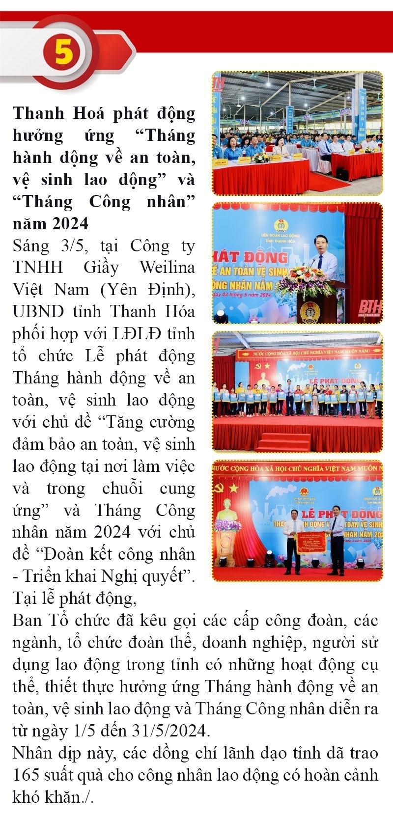 Những sự kiện nổi bật trong tuần