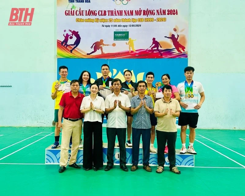 Giải Cầu lông Câu lạc bộ Thành Nam mở rộng năm 2024