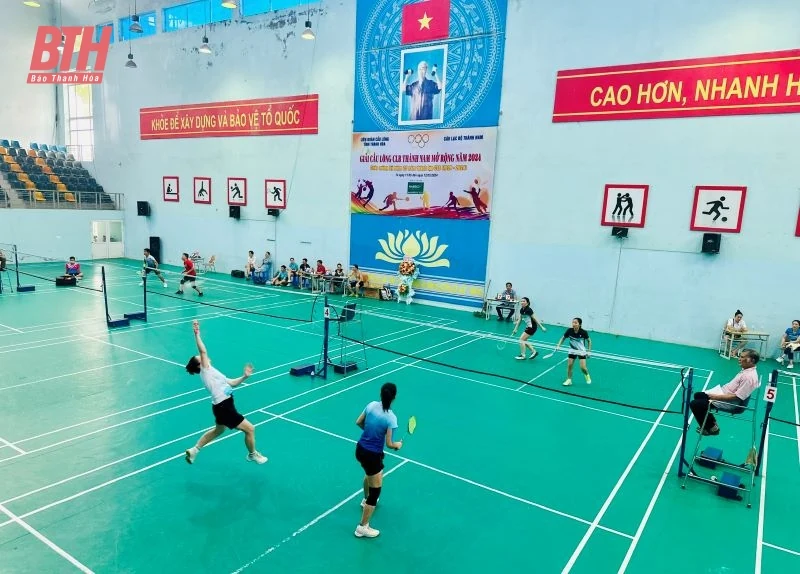 Giải Cầu lông Câu lạc bộ Thành Nam mở rộng năm 2024