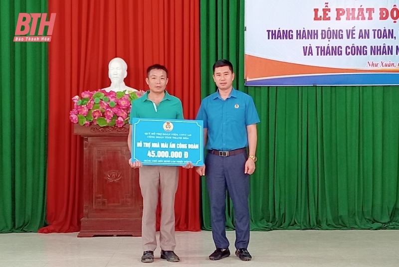 Như Xuân phát động “Tháng hành động về an toàn vệ sinh lao động” và “Tháng Công nhân” năm 2024