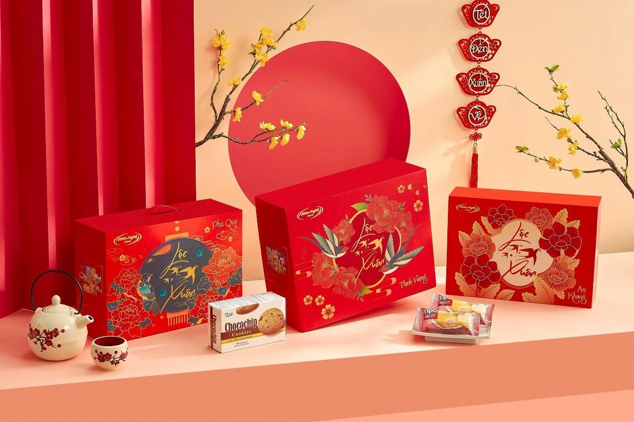 Mách bạn cách chọn giấy in hộp quà Tết đẹp - sang trọng