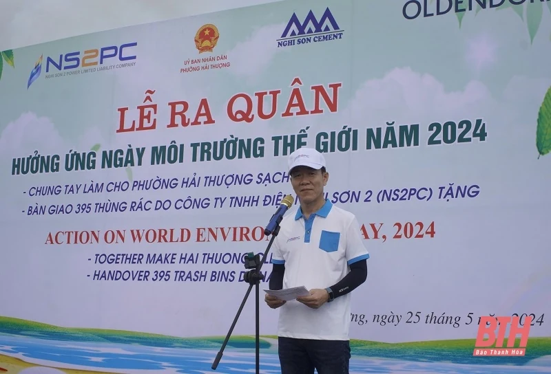 Công ty TNHH Nhiệt điện Nghi Sơn 2 phát động bảo vệ môi trường biển