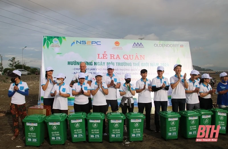 Công ty TNHH Nhiệt điện Nghi Sơn 2 phát động bảo vệ môi trường biển