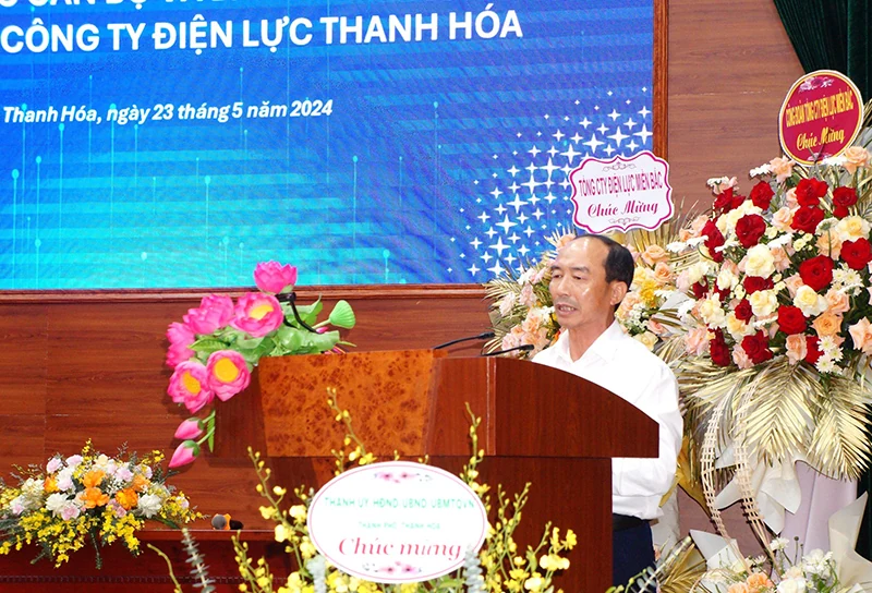 Công bố và trao Quyết định bổ nhiệm Giám đốc Công ty Điện lực Thanh Hóa