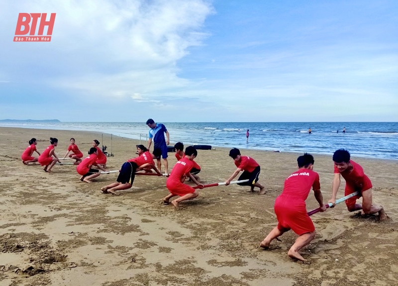 Đoàn thể thao học sinh Thanh Hóa xuất quân tham dự Hội khỏe Phù Đổng toàn quốc lần thứ X - khu vực III