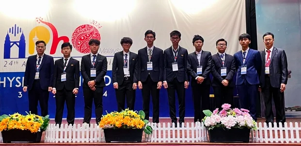 Thanh Hóa có 3 học sinh đoạt huy chương Olympic Vật lí Châu Á (APhO) năm 2024