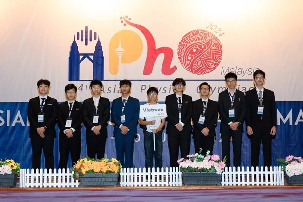 Thanh Hóa có 3 học sinh đoạt huy chương Olympic Vật lí Châu Á (APhO) năm 2024