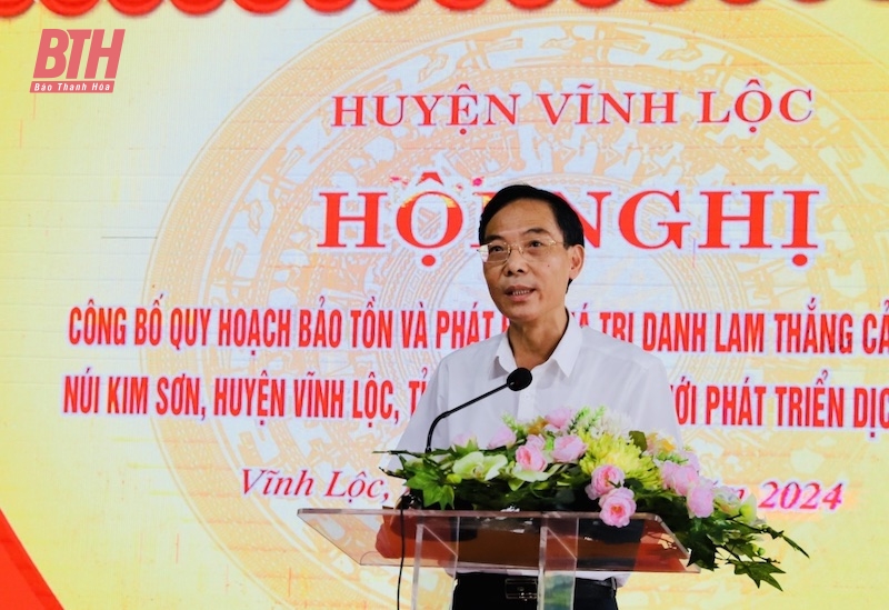 Công bố Đồ án Quy hoạch bảo tồn và phát huy giá trị Danh lam thắng cảnh quốc gia núi Kim Sơn, gắn với phát triển dịch vụ du lịch