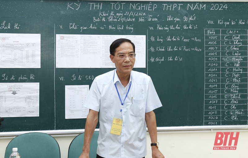 Ngày đầu Kỳ thi tốt nghiệp THPT năm 2024 diễn ra an toàn, nghiêm túc, đúng quy chế