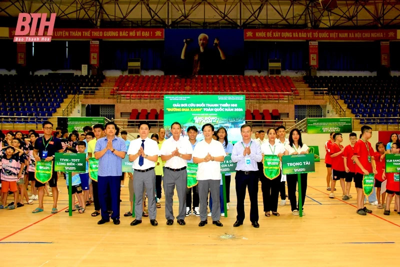 Khai mạc Giải bơi cứu đuối thanh thiếu nhi “Đường đua xanh” toàn quốc năm 2024