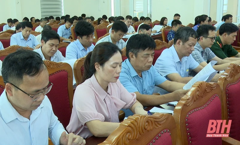 Đảng bộ huyện Thọ Xuân quyết tâm hoàn thành nhiệm vụ 6 tháng cuối năm 2024