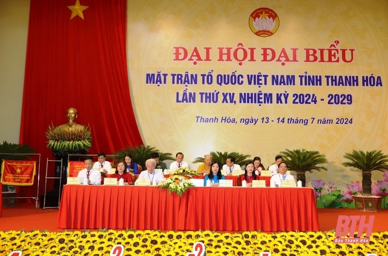Phiên thứ nhất, Đại hội đại biểu MTTQ Việt Nam tỉnh Thanh Hóa lần thứ XV