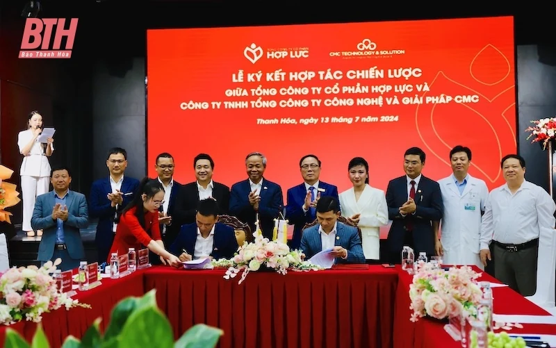 Ký kết thỏa thuận hợp tác đẩy mạnh các giải pháp công nghệ toàn diện tại Tổng Công ty CP Hợp Lực