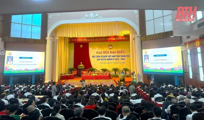 Ứng dụng công nghệ số của VNPT trong công tác tổ chức Đại hội đại biểu MTTQ Việt Nam tỉnh Thanh Hoá lần thứ XV