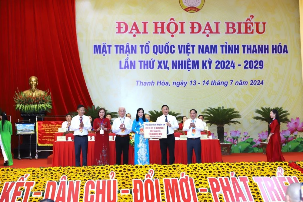Phiên thứ nhất, Đại hội đại biểu MTTQ Việt Nam tỉnh Thanh Hóa lần thứ XV