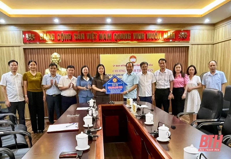 Tiếp nhận hỗ trợ xây dựng nhà ở cho hộ nghèo, gia đình chính sách, hộ khó khăn về nhà ở