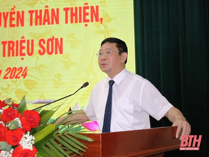Ra mắt mô hình thí điểm “Chính quyền thân thiện vì Nhân dân phục vụ” huyện Triệu Sơn
