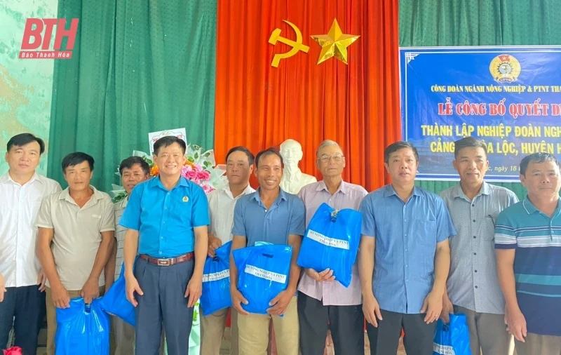 Công bố quyết định thành lập nhà cái m88 Nghề cá F18 Cảng cá Hòa Lộc