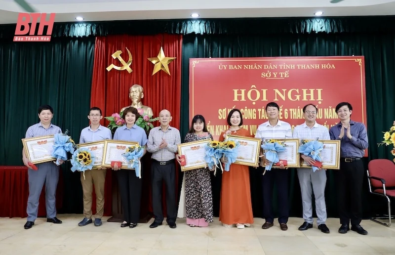 Sơ kết công tác y tế 6 tháng đầu năm, triển khai nhiệm vụ trọng tâm 6 tháng cuối năm 2024