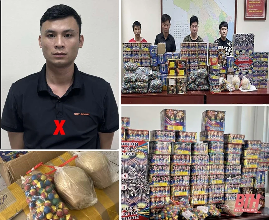 Triệt phá đường dây vận chuyển, mua bán m m88 nổ xuyên quốc gia