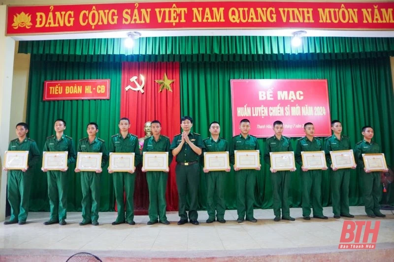 Bộ đội Biên phòng tỉnh: 140 chiến sỹ mới hoàn thành nhiệm vụ huấn luyện năm 2024