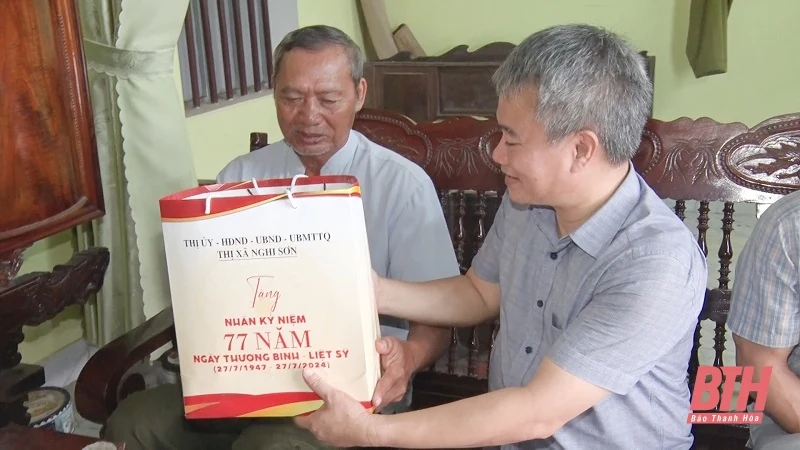 Thị xã Nghi Sơn: Nhiều hoạt động tri ân người có công 