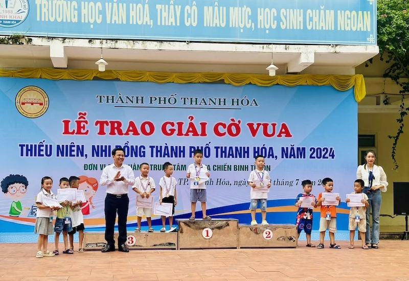 Giải Cờ vua Thiếu niên, Nhi đồng TP link m88, năm 2024
