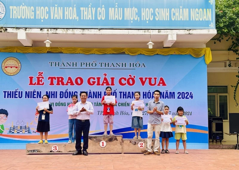 Giải Cờ vua Thiếu niên, Nhi đồng TP link m88, năm 2024