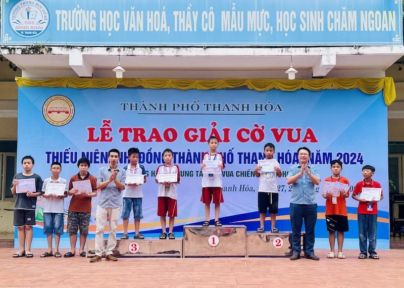 Giải Cờ vua Thiếu niên, Nhi đồng TP link m88, năm 2024