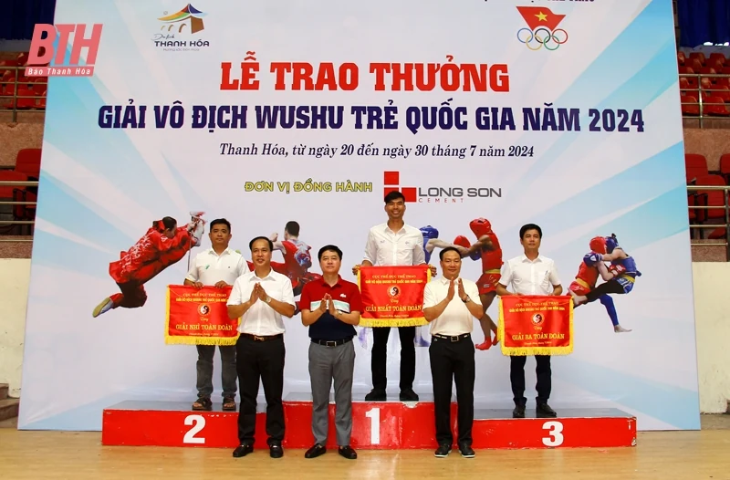 Thanh Hoá giành vị trí cao tại Giải vô địch Wushu trẻ quốc gia năm 2024