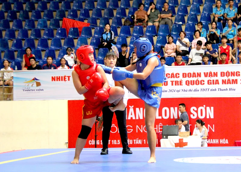 Thanh Hoá giành vị trí cao tại Giải vô địch Wushu trẻ quốc gia năm 2024