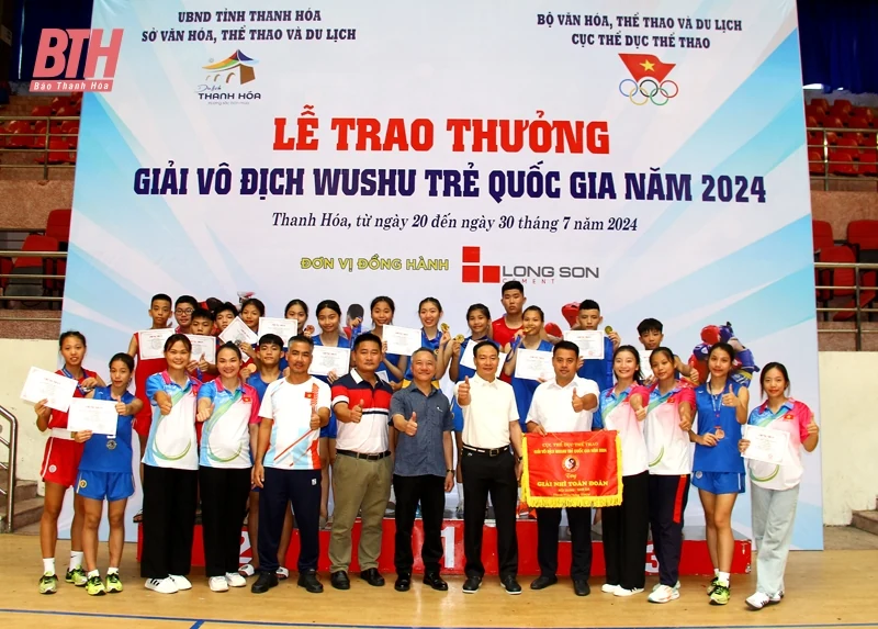 Thanh Hoá giành vị trí cao tại Giải vô địch Wushu trẻ quốc gia năm 2024