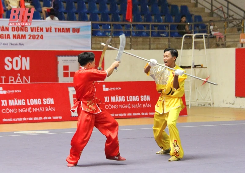 Thanh Hoá giành vị trí cao tại Giải vô địch Wushu trẻ quốc gia năm 2024