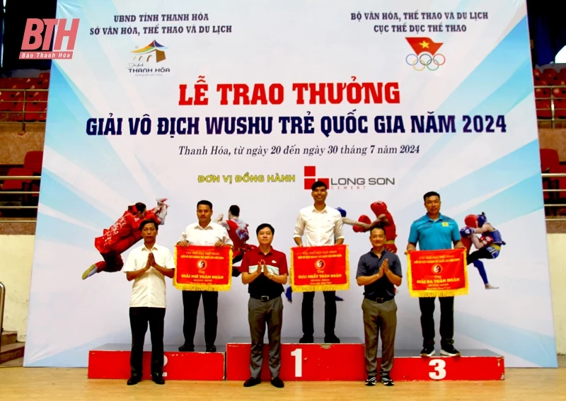 Thanh Hoá giành vị trí cao tại Giải vô địch Wushu trẻ quốc gia năm 2024