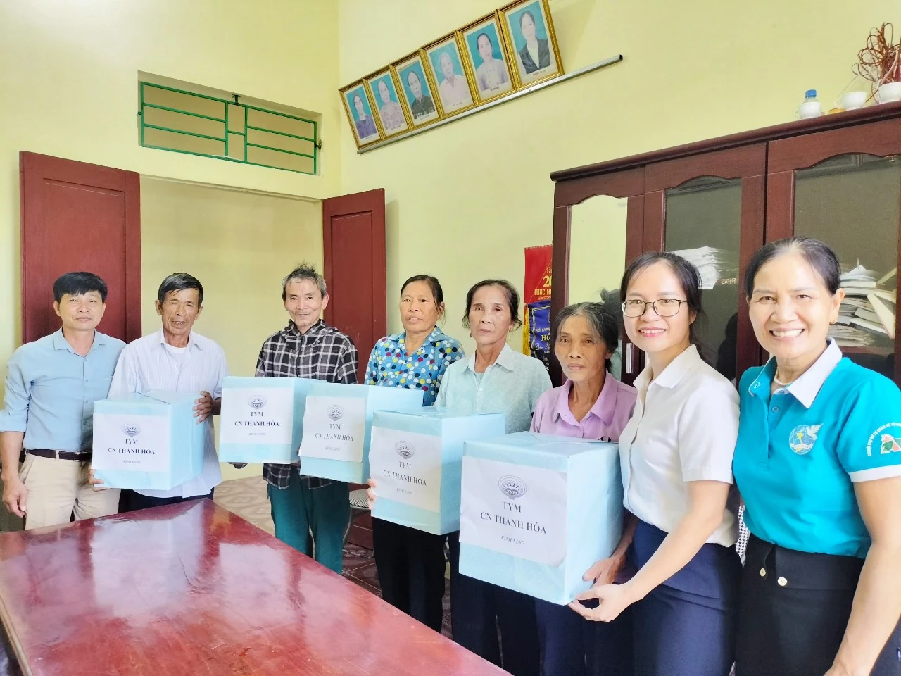 TYM Chi nhánh Thanh Hóa tặng quà tri ân Mẹ Việt Nam Anh hùng và các gia đình thương binh, liệt sỹ