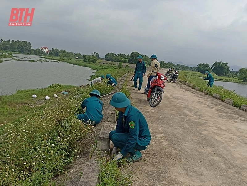 Nga Sơn chủ động phòng, chống thiên tai