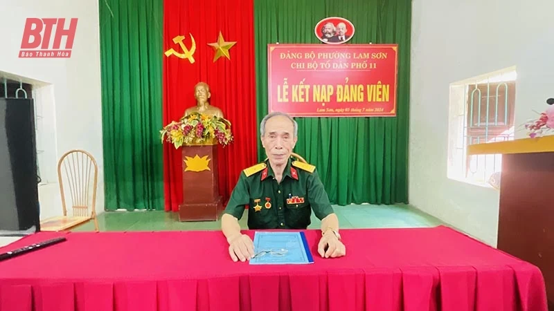 Bí thư chi bộ tổ m88 link mới nhất phố tận tâm, trách nhiệm với công việc của m88 link mới nhất
