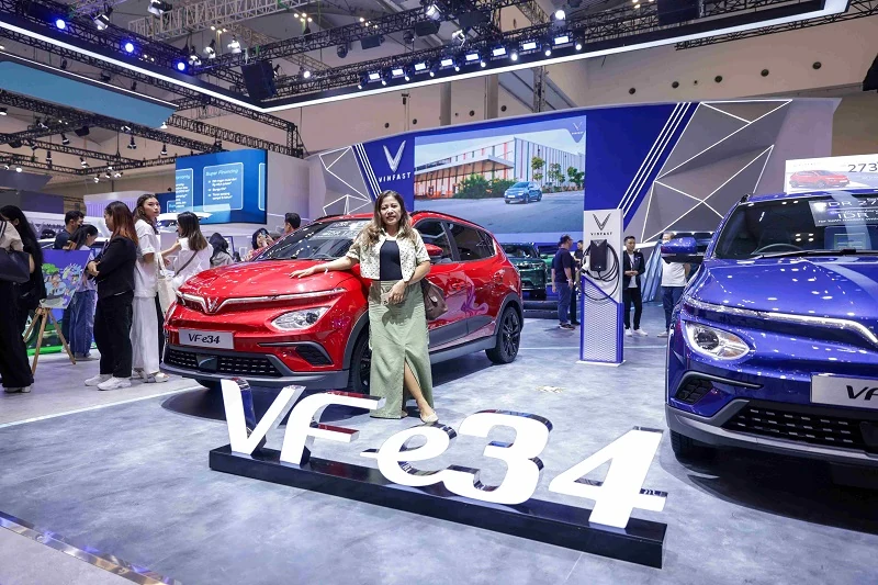 VF e34 chính thức tới tay khách hàng Indonesia
