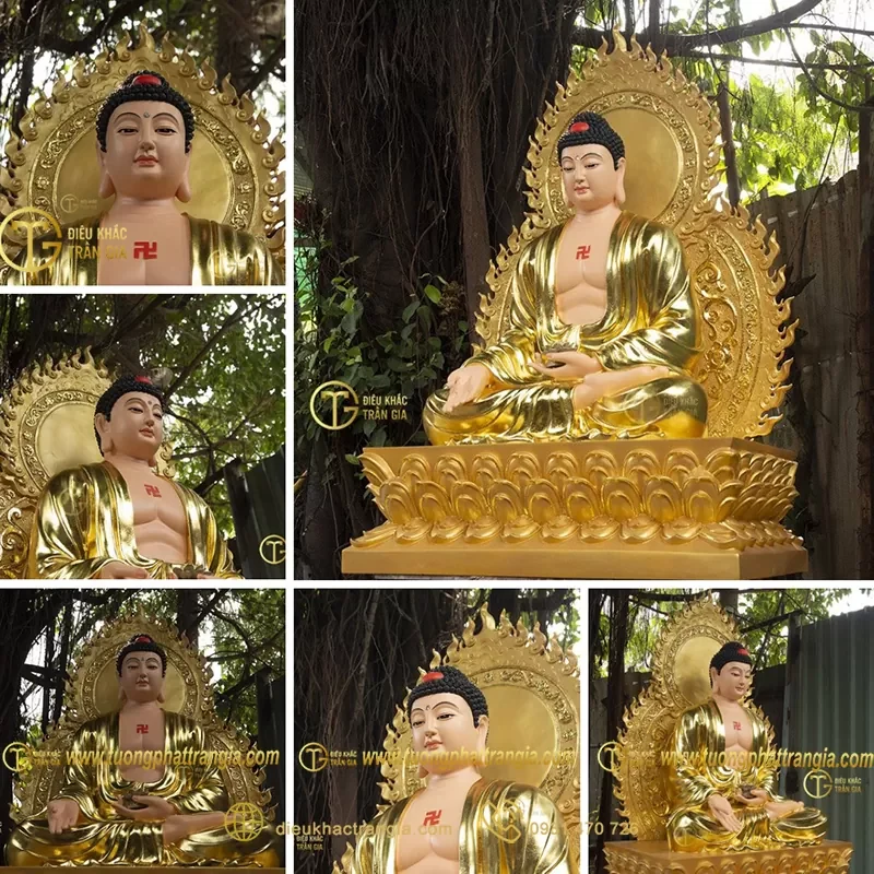 Công ty TNHH Điêu Khắc Trần Gia: Tượng Phật composite chất lượng, giá rẻ